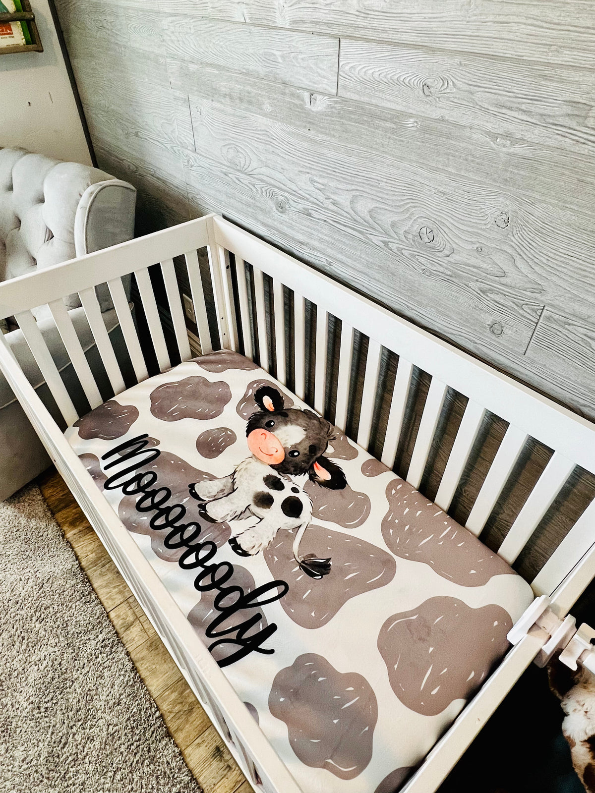 PREORDER Mooody Crib Sheet The Designer Minky Co Live Sales